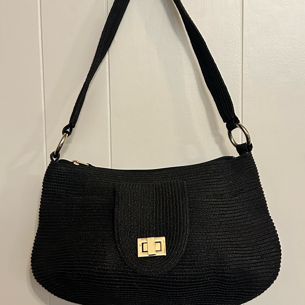 Talbots Black Shoulder Bag